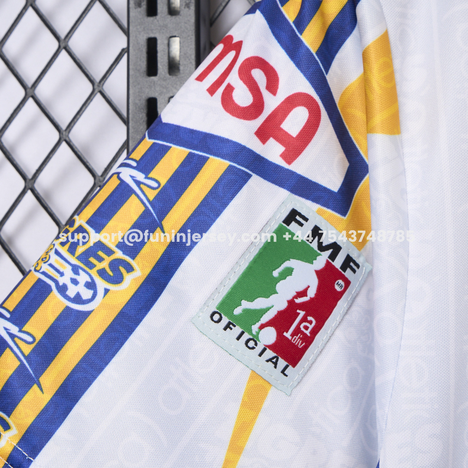 Funinjersey-Retro Tigres UANL 1997-98 Away White Jersey