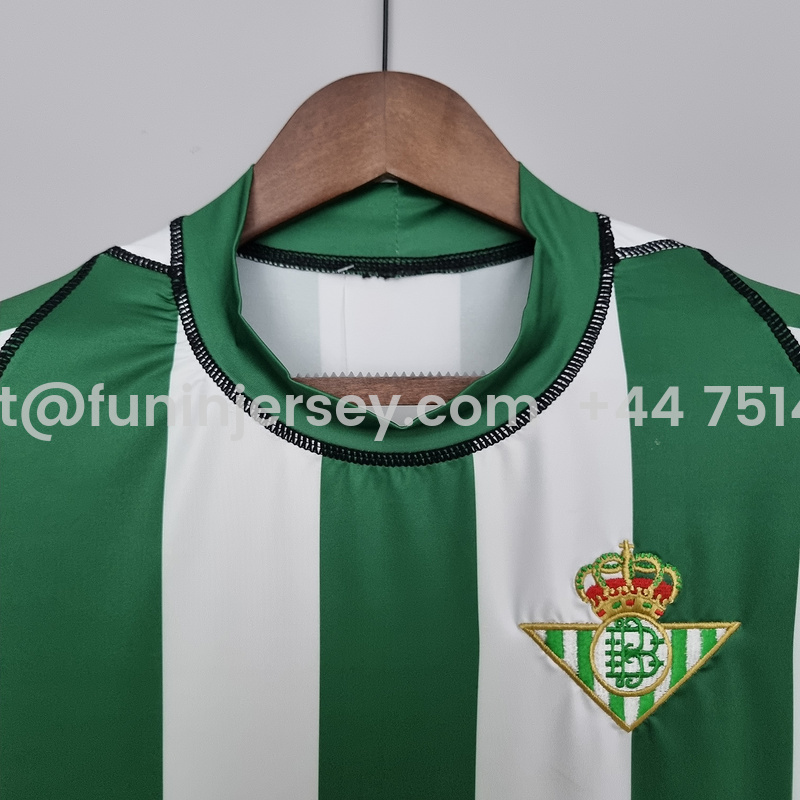 Funinjersey-Retro Real Betis 2003-04 Home Stadium Jersey