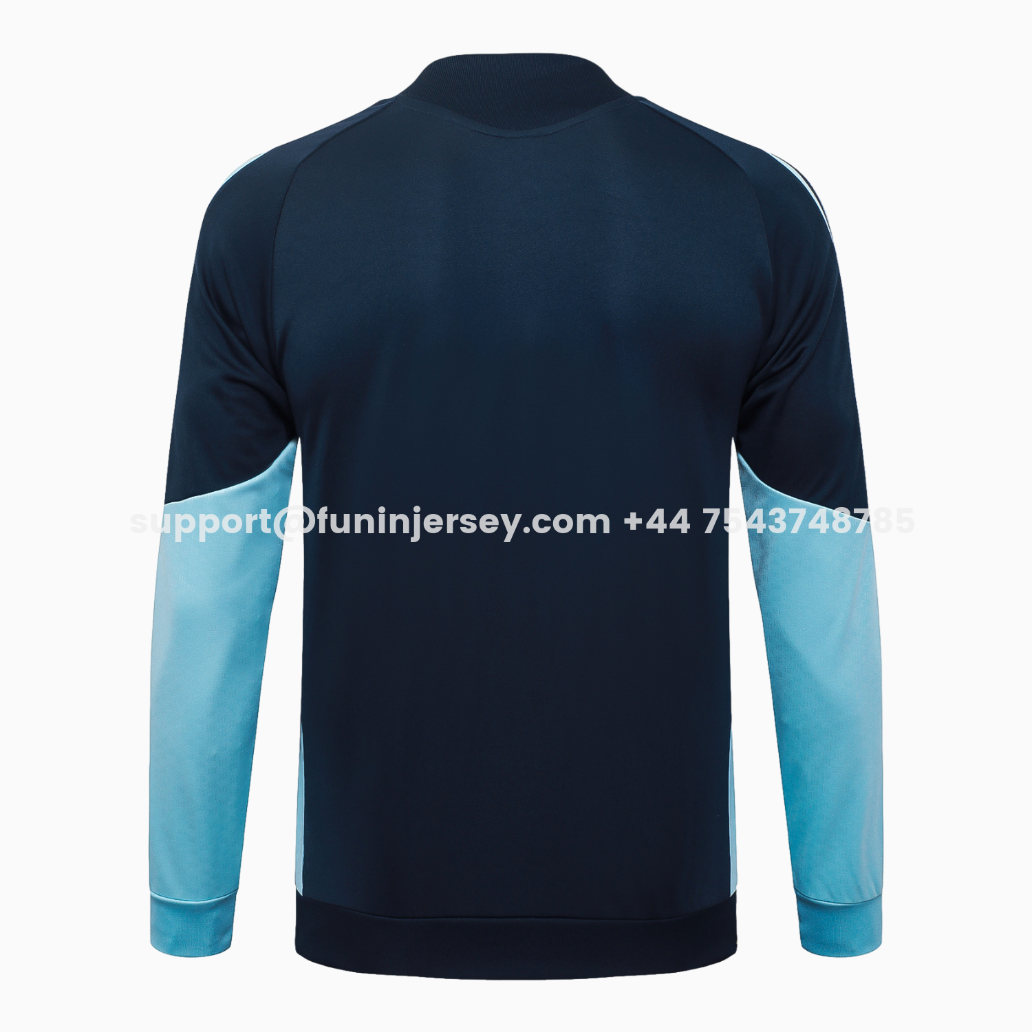Funinjersey-Argentina 25-26 Windbreaker Training Set - Dark Blue Top and Pants
