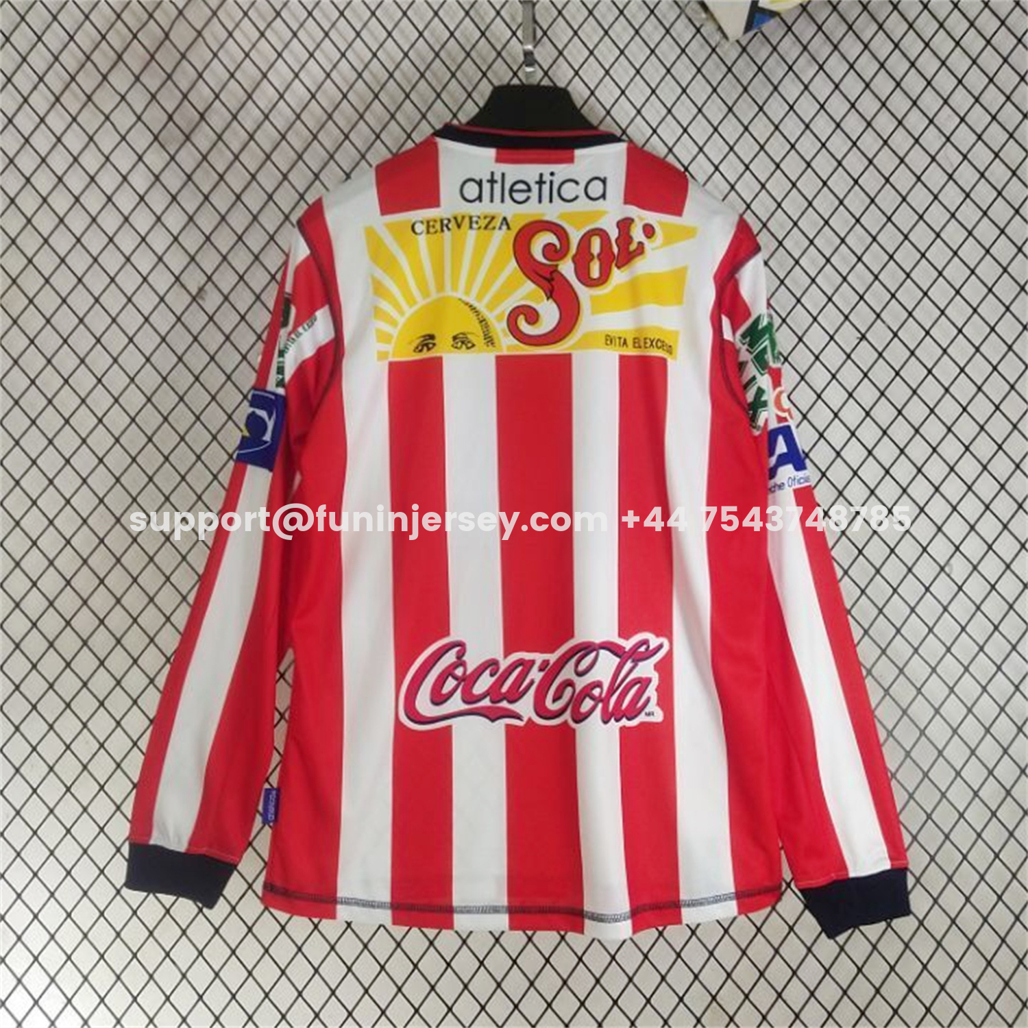 Funinjersey-Retro Chivas de Guadalajara 2002-03 Home Long Sleeves Jersey