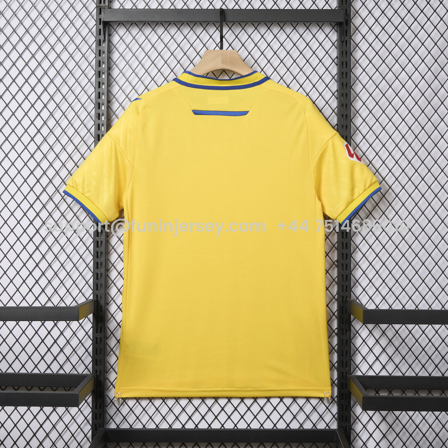 Funinjersey-Cádiz Cadiz 25-26 Home Unsponsored Jersey - Fans Version