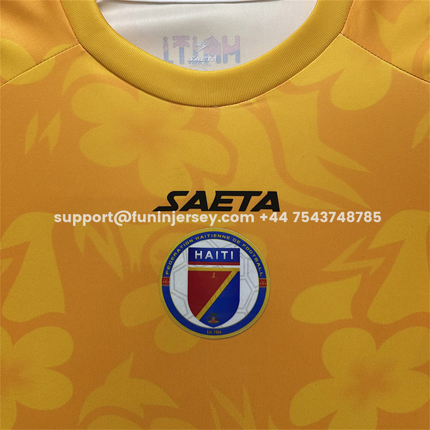 Funinjersey-Haiti 26-27 Yellow Goalkeeper Jersey - Fans Version