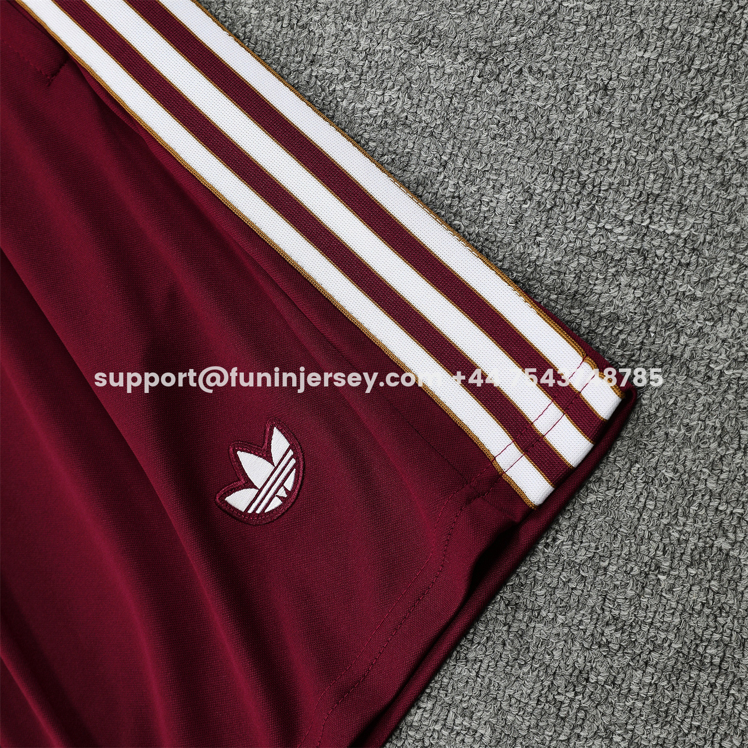 Funinjersey-Arsenal 25-26 Short-Sleeve Training Set- Red Top & Red Shorts