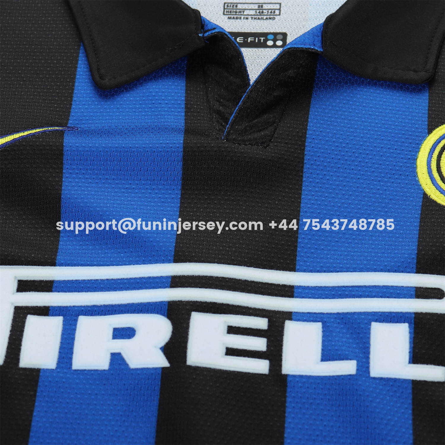 Funinjersey-Retro Inter Milan 1998-99 Home Kids Kit