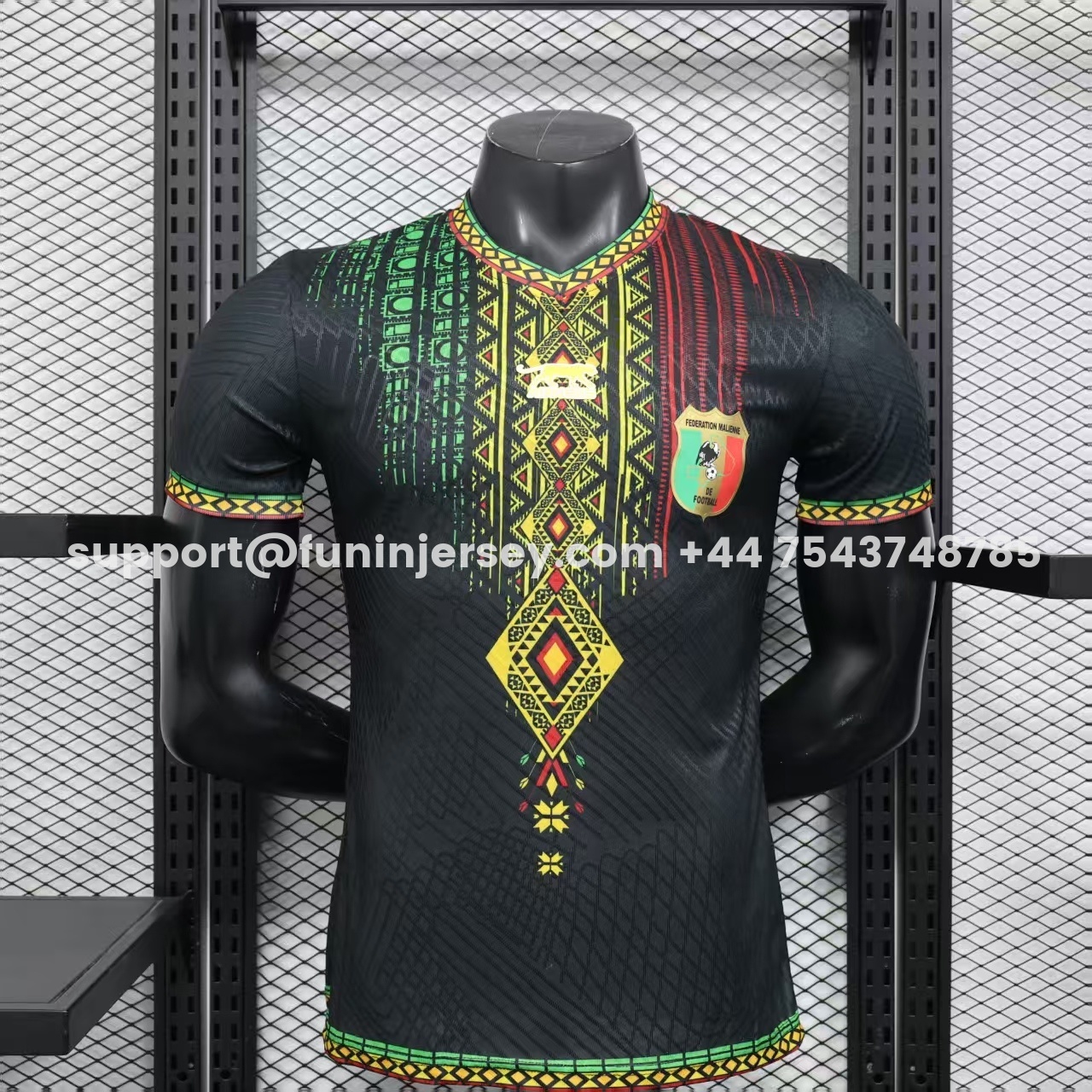 Funinjersey-Mali 2026 Black Special Jersey - Player Version