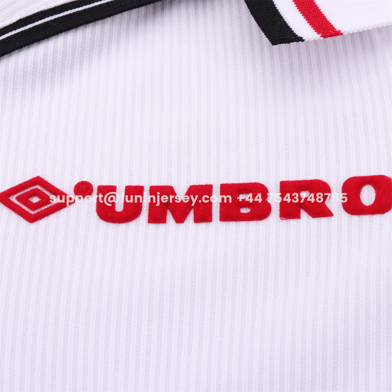 Funinjersey-Retro Manchester United 1998-99 White Special Kids Kit