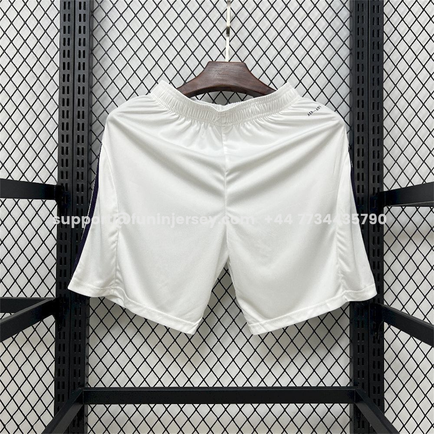 Funinjersey-Manchester United 25-26 Away White Shorts - Fans Version