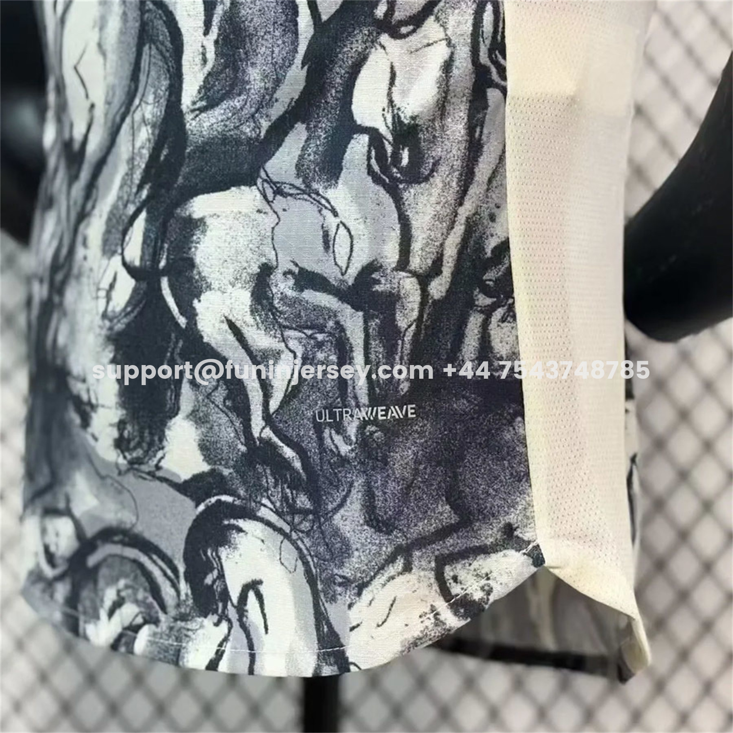 Funinjersey-Manchester City 25-26 Year of the Horse Ink Painting Special Jersey - Player Version