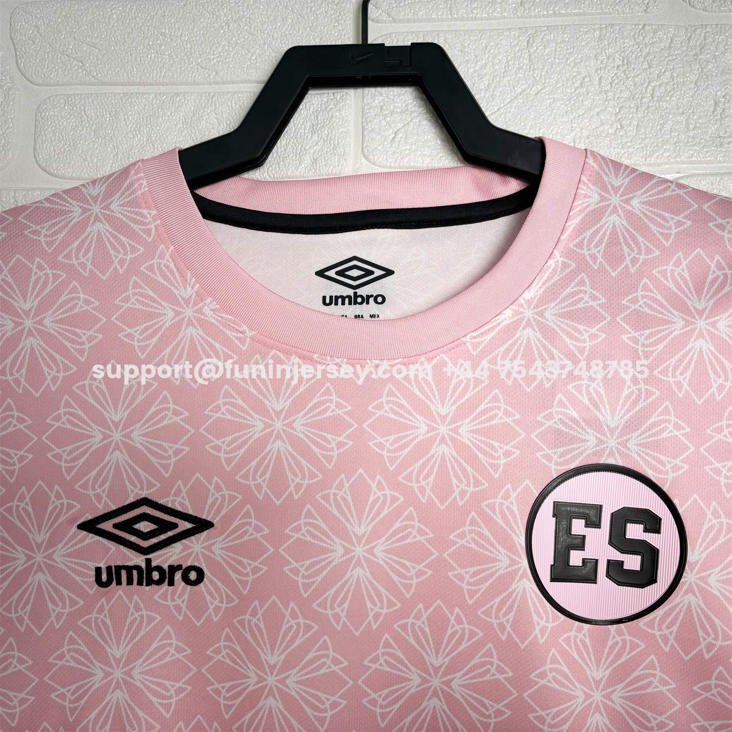 Funinjersey-El Salvador 2025-26 Pink Pre-Match Jersey - Fans Version