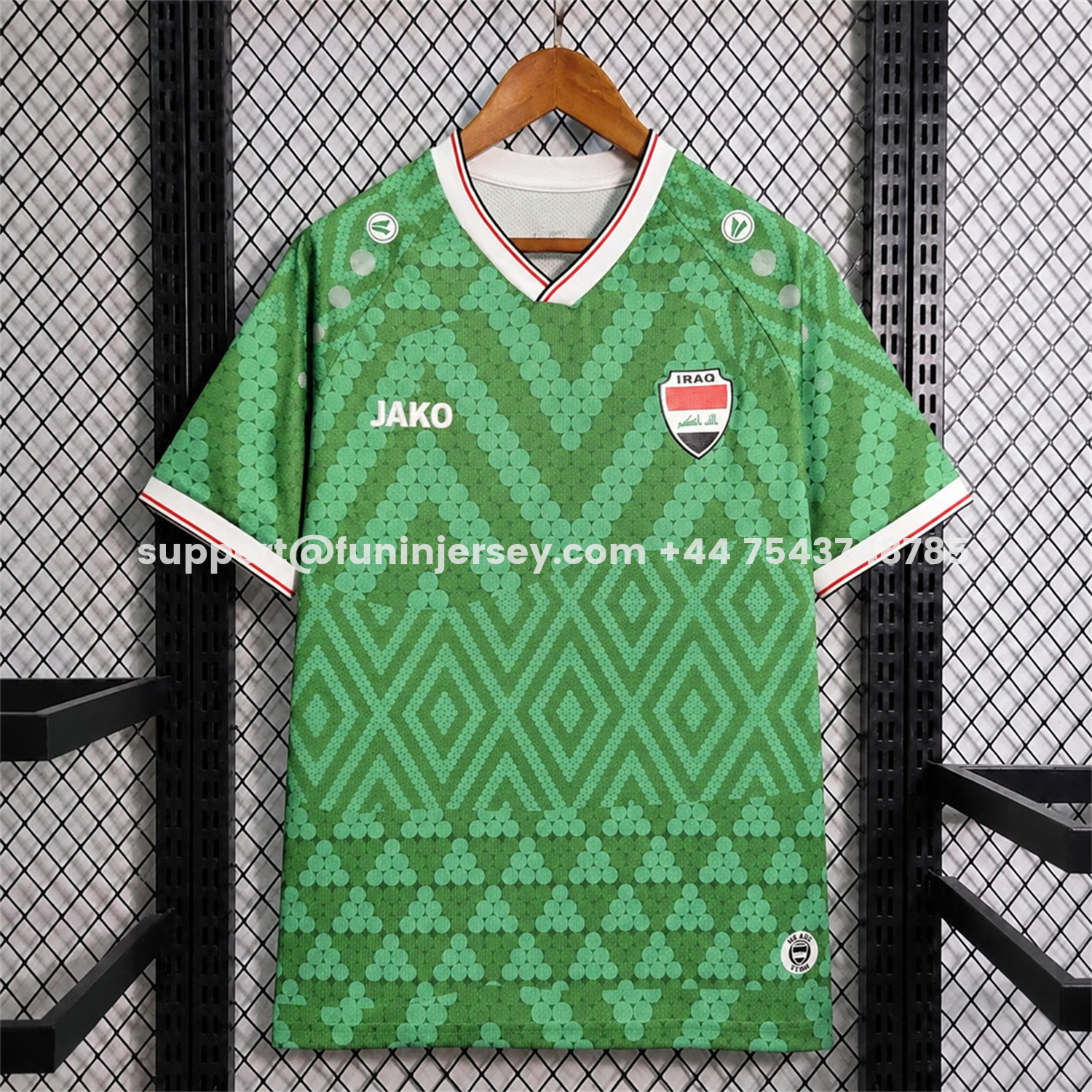 Funinjersey-Iraq 2026 Away Soccer Jersey - Fans Version