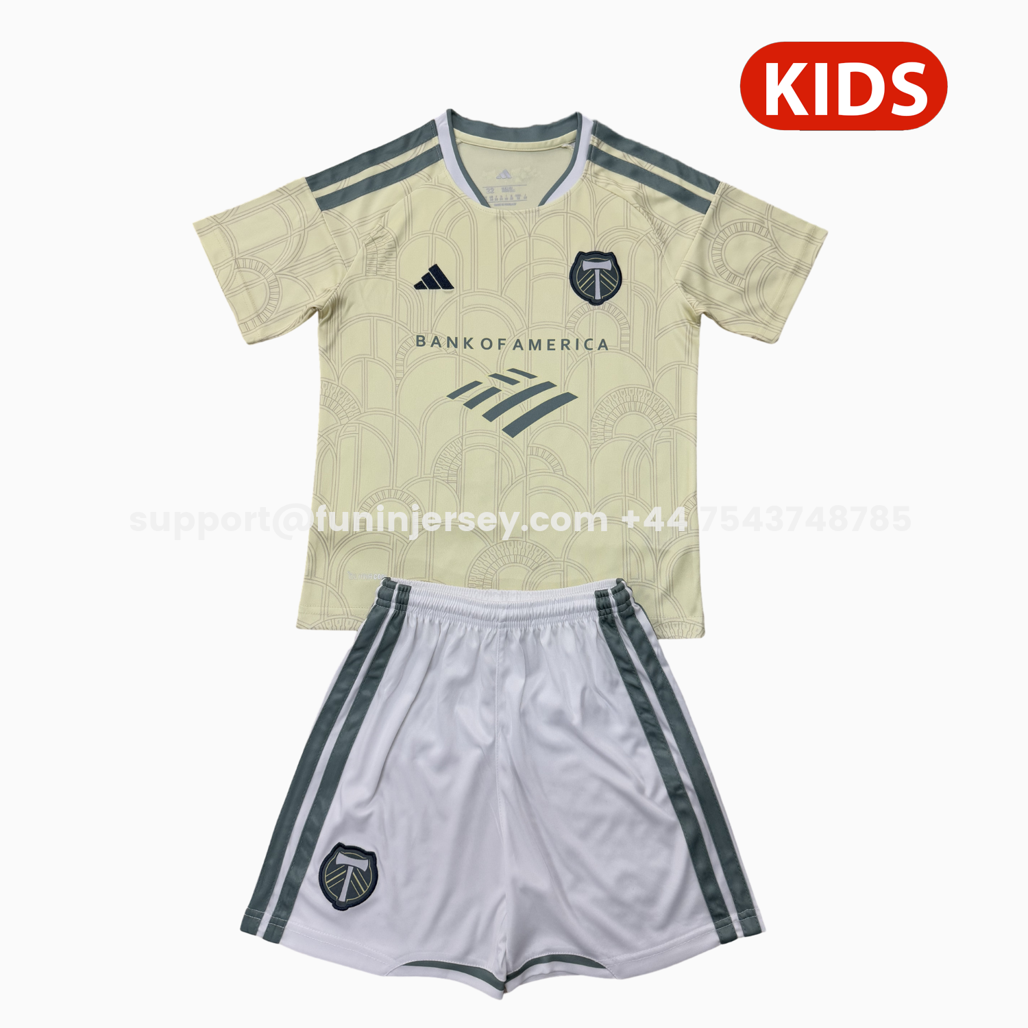 Funinjersey-Portland Timbers 25-26 Away Kids Kit