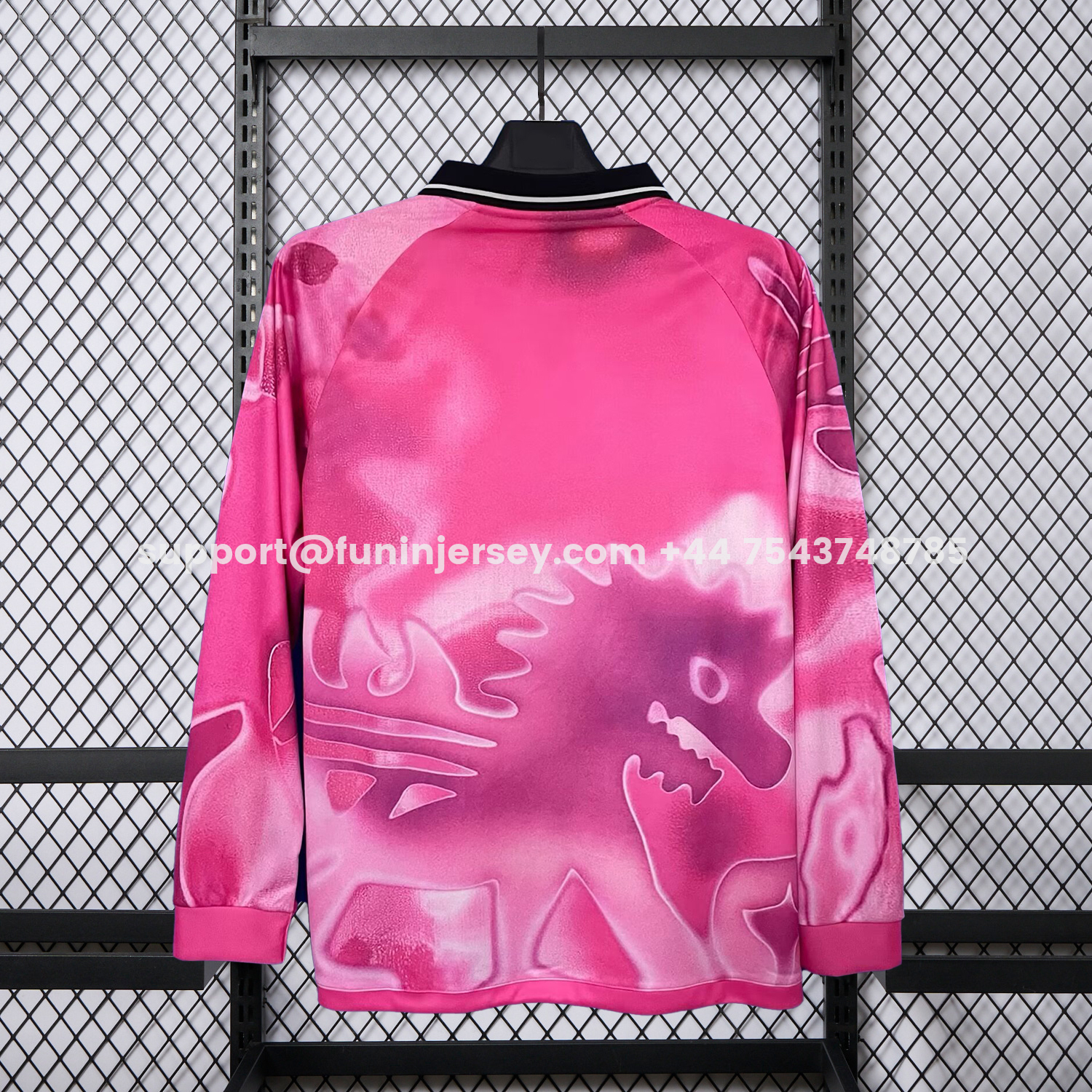 Funinjersey-Venezia FC 25-26 Goalkeeper Pink Unsponsored Long Sleeves Jersey - Fans Version