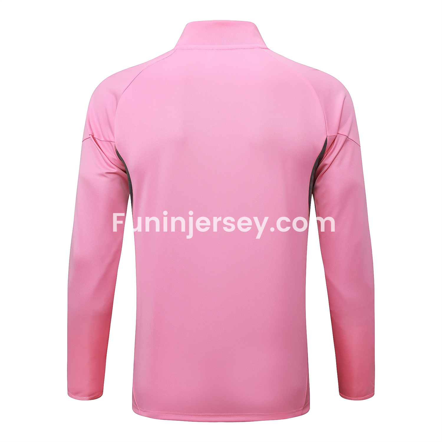 Funinjersey-INT M.A.M 25-26 Jacket Training Tracksuit - Pink Top and Black Pants