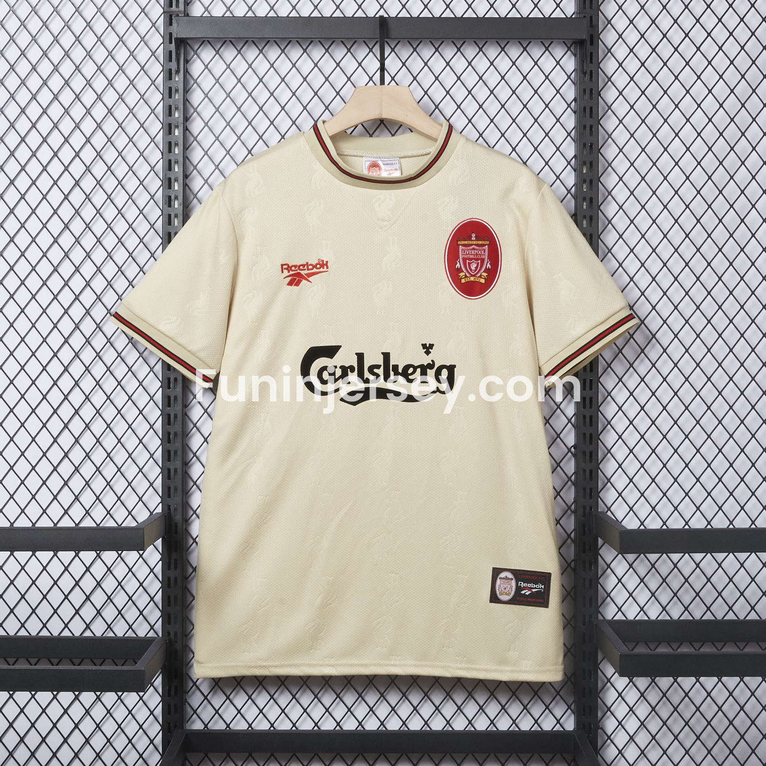 Funinjersey-Retro Liver.pool 1996-97 Away Jersey