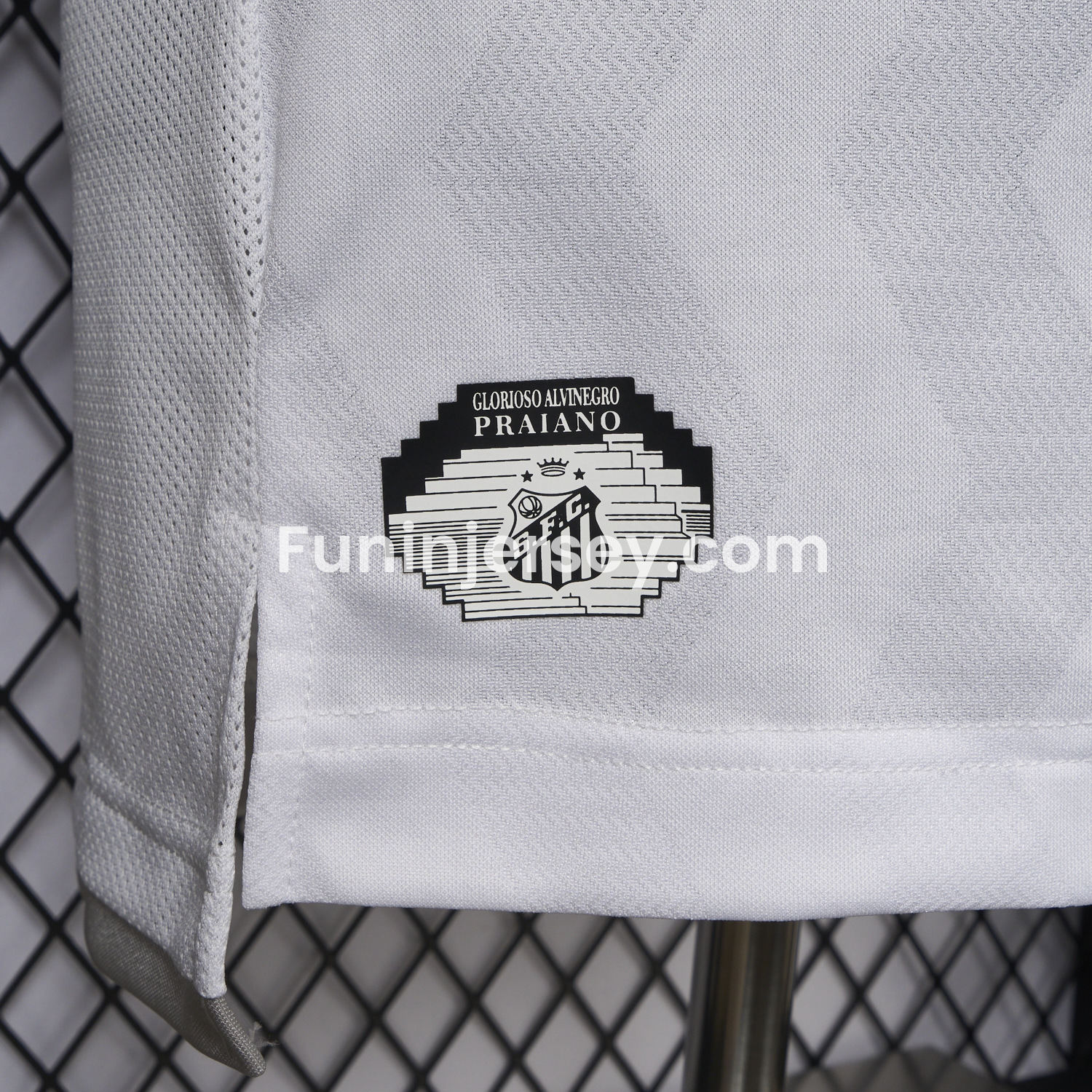 Funinjersey-【New Version】Santos 2025-26 Home Unsponsored Jersey - Player Version