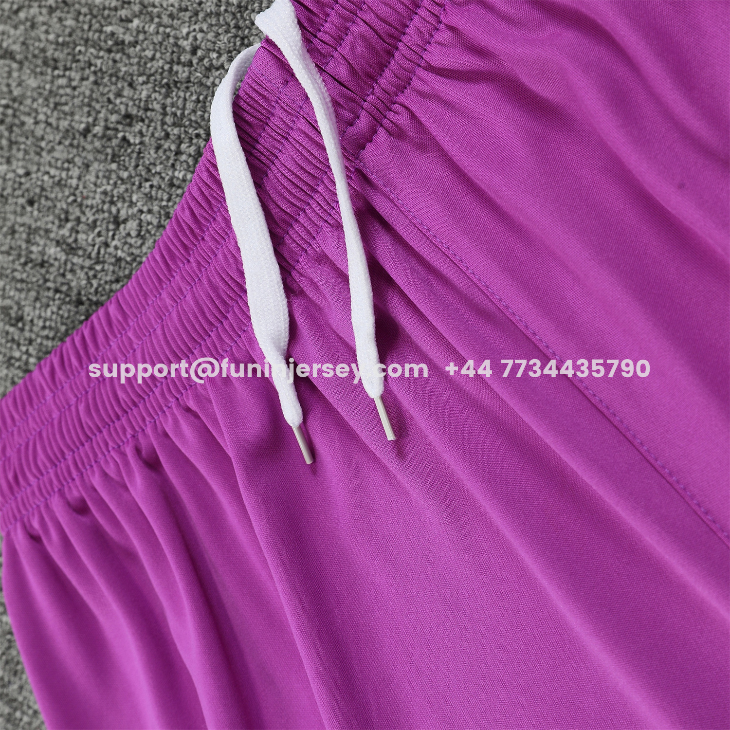 Funinjersey-Real Madrid 25-26 Longt-Sleeve Training Set - Purple Top & Purple Shorts