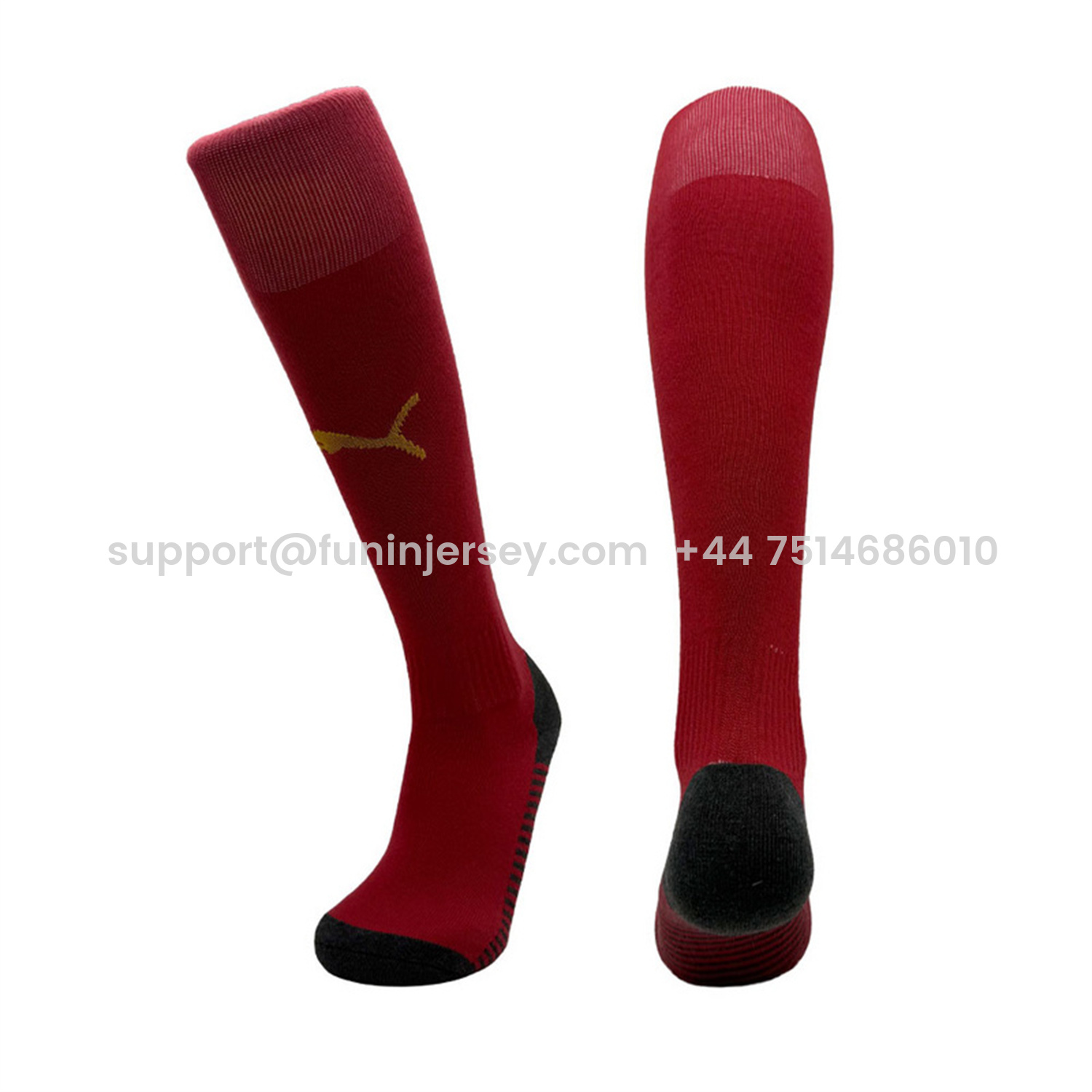 Funinjersey-Marseille 25-26 Goalkeeper Socks - Red