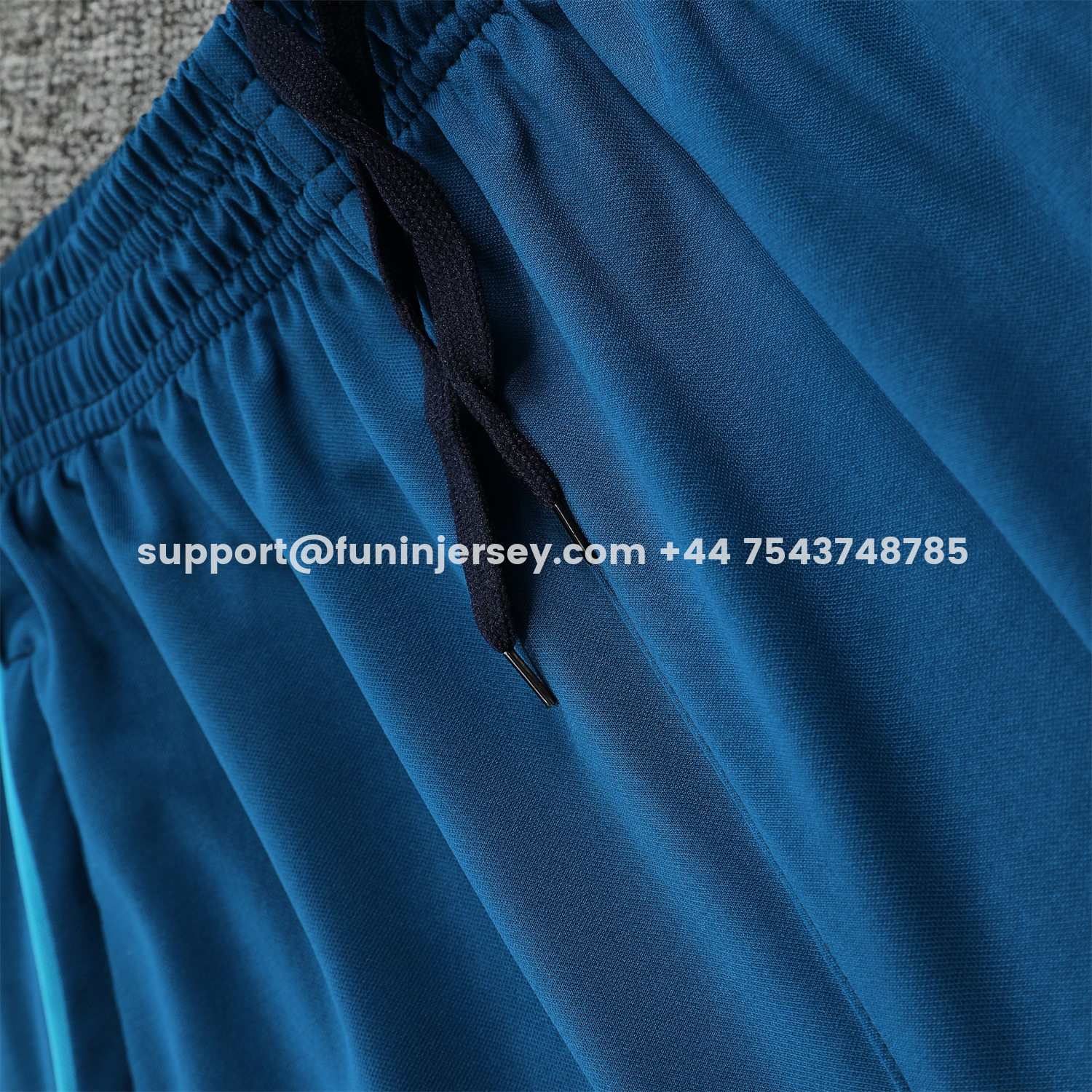 Funinjersey-Club América 25-26 Short-Sleeve Training Set - Royal Blue With Light Blue Accents Top & Pants