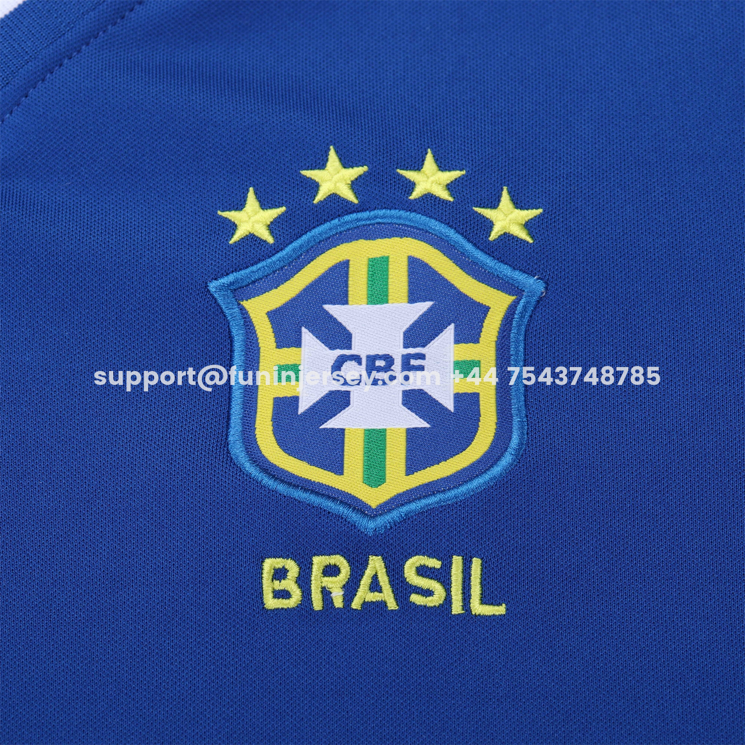 Funinjersey-Retro Brazil 1997 Away Kids Kit