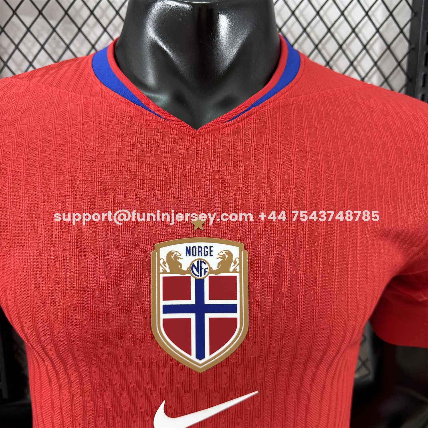Funinjersey-Norway 25-26 Home Women's Team Home Jersey - Men's Player Version
