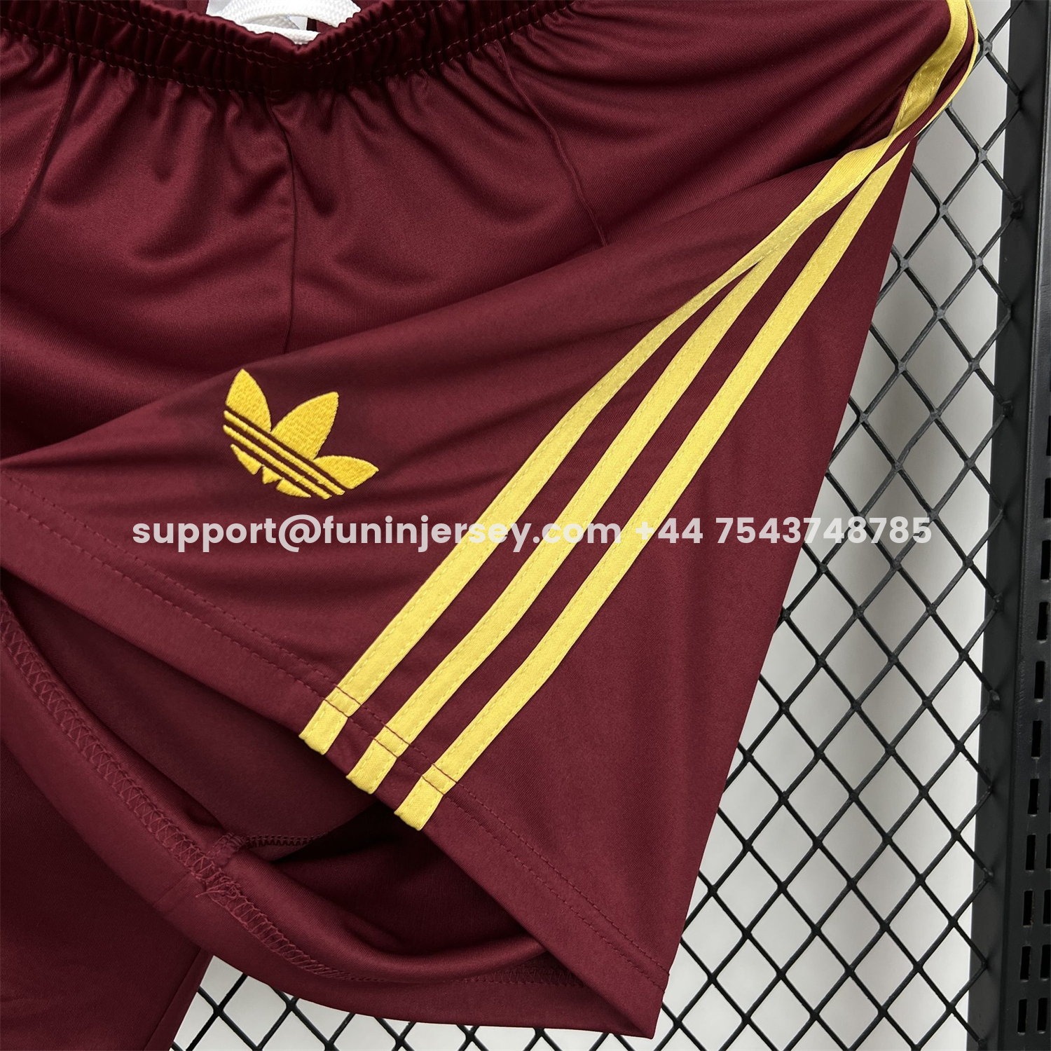 Funinjersey-Spain 2026 Away Red Shorts - Fans Version