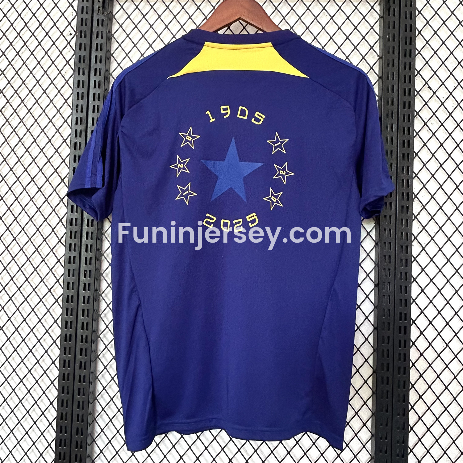 Funinjersey-Boca Juniors 25-26 Urban Purist Throwback Blue Jersey - Fans Version