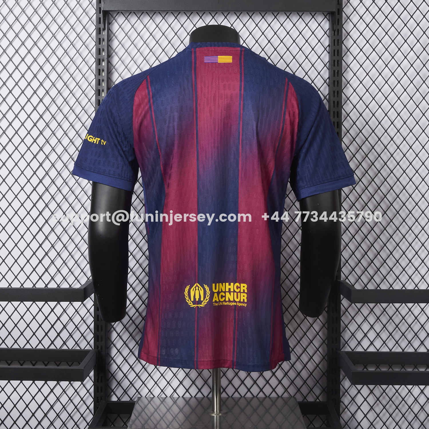 Funinjersey-Barcelona 25-26 Ed Sheeran Home Special Jersey - Player Version