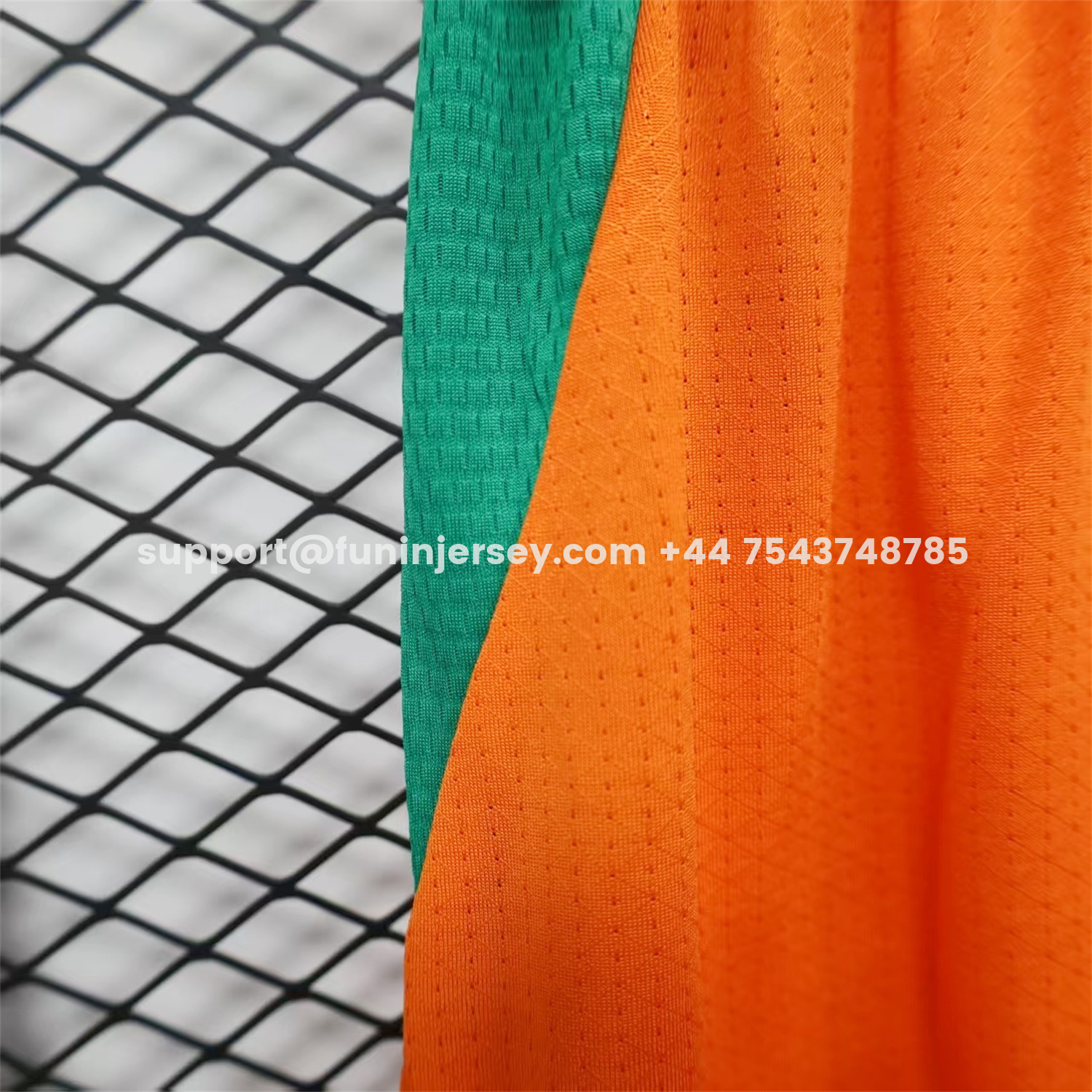 Funinjersey-Ivory Coast 2026 Orange Shorts - Player Version
