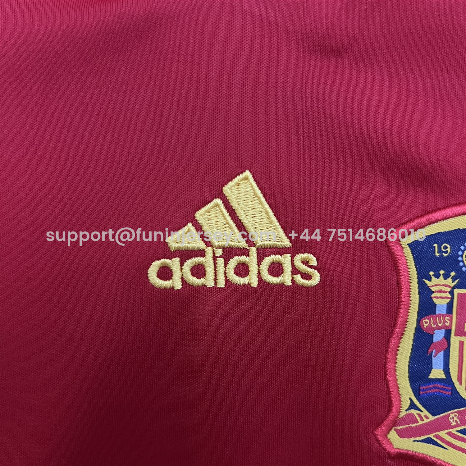 Funinjersey-Retro Spain 2010 Home Kids Kit