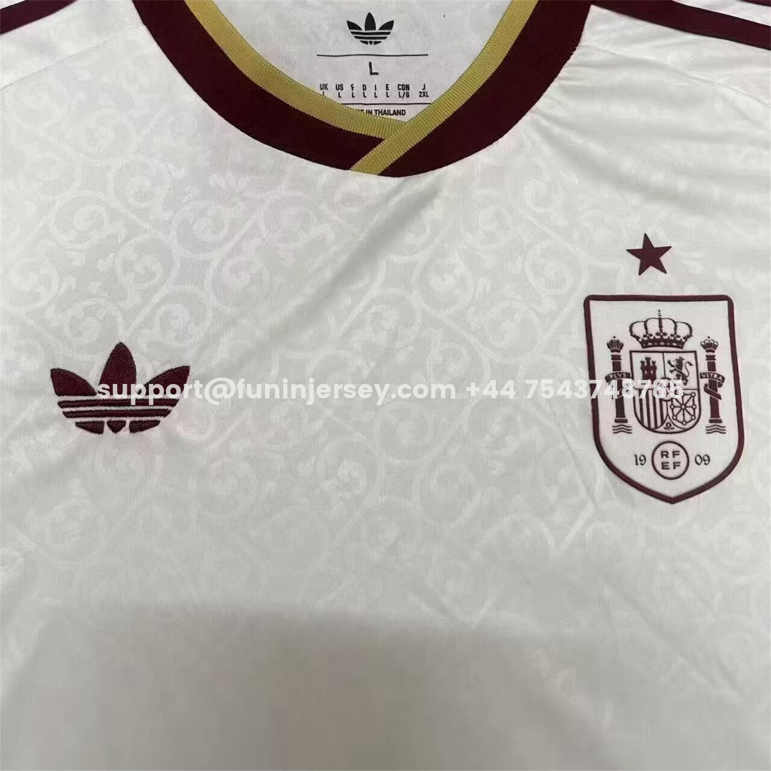 Funinjersey-Women's Spain 2026 Away Jersey