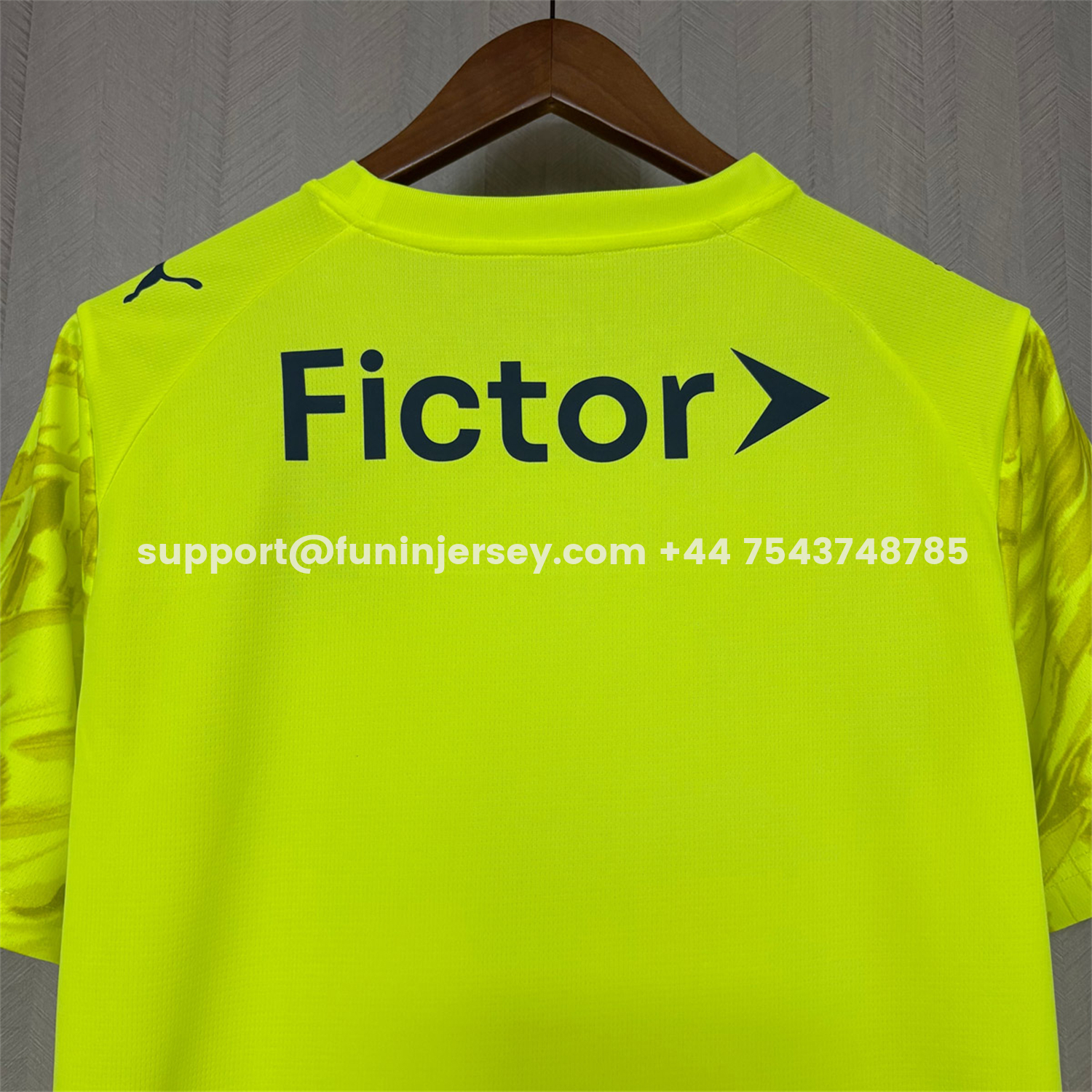 Funinjersey-Palmeiras 26-27 Yellow Goalkeeper Jersey - Fans Version