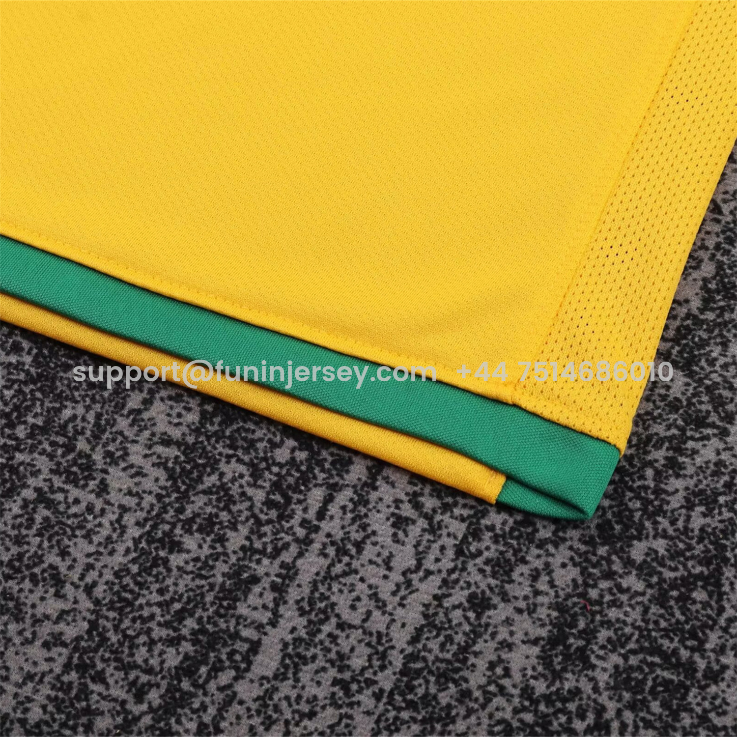 Funinjersey-Retro Brazil 2006 Home Kids Kit