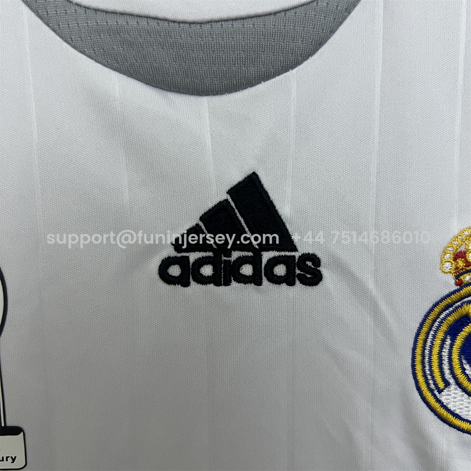 Funinjersey-Retro Real Madrid 2006-07 Home Kids Kit