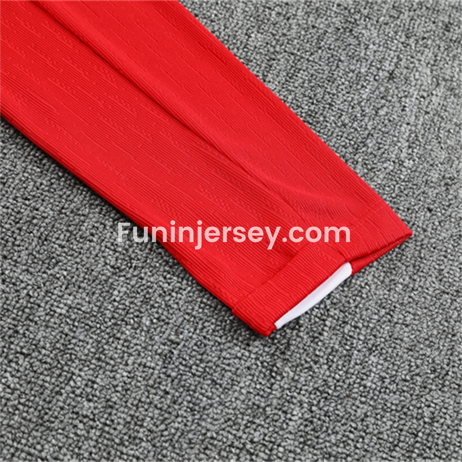 Funinjersey-Paris Saint-Germain PSG 25-26 Long Sleeves Training Set - Red Top & Royal Blue Pants