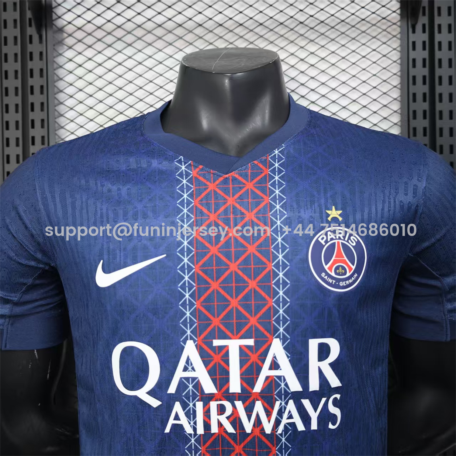 Funinjersey-Paris Saint-Germain PSG 25-26 Champions League Commemorative Edition Jersey - Player Version