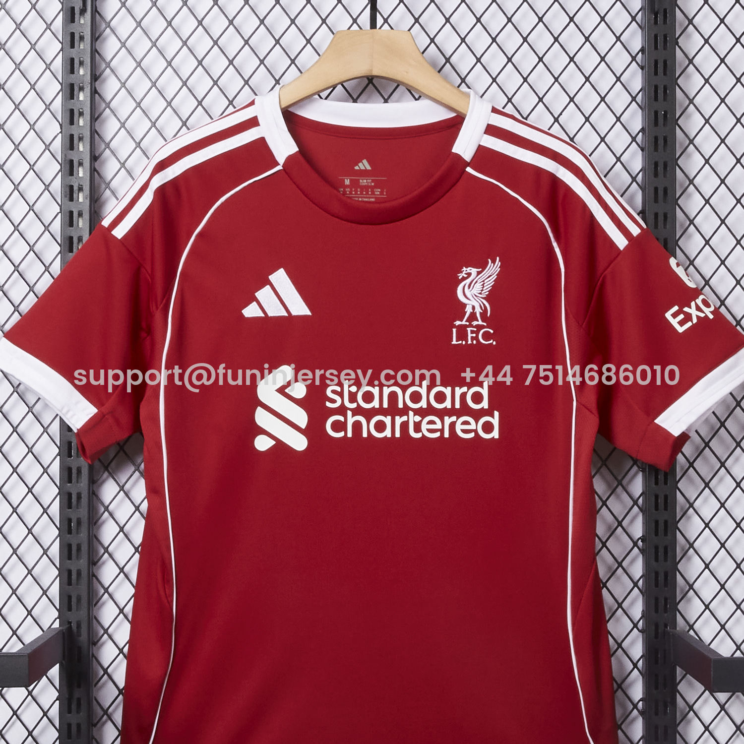 Funinjersey-Liver.pool 25-26 Home Jersey - Fans Version