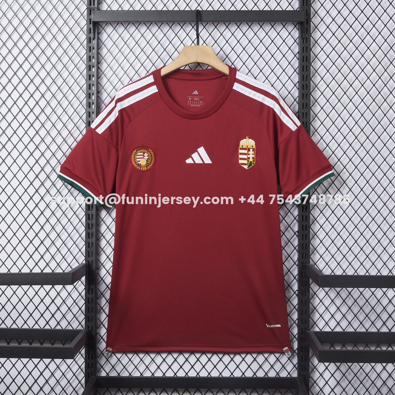 Funinjersey-Hungary 2026 Home Jersey - Fans Version