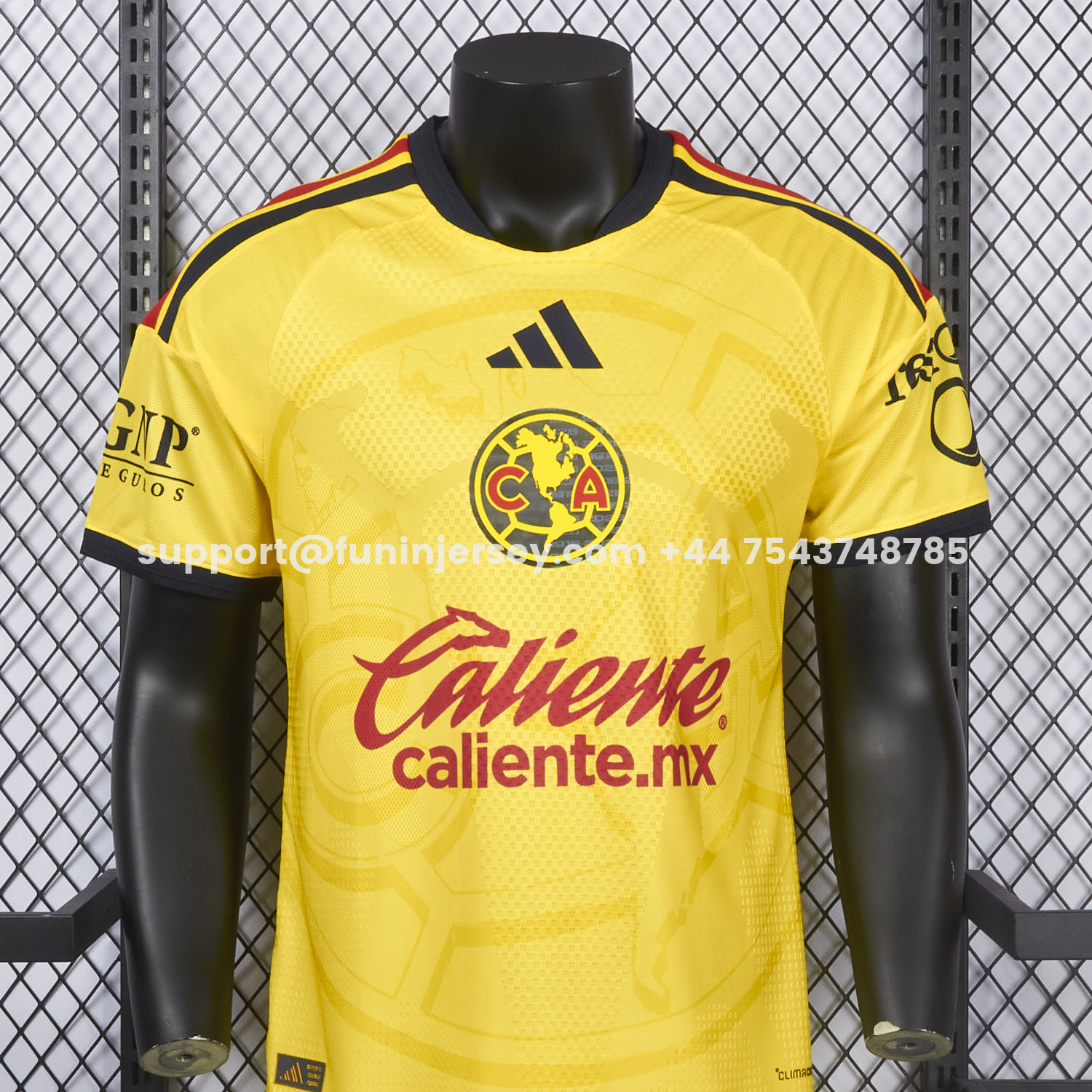 Funinjersey-Club América 26-27 Home Yellow Jersey - Player Version