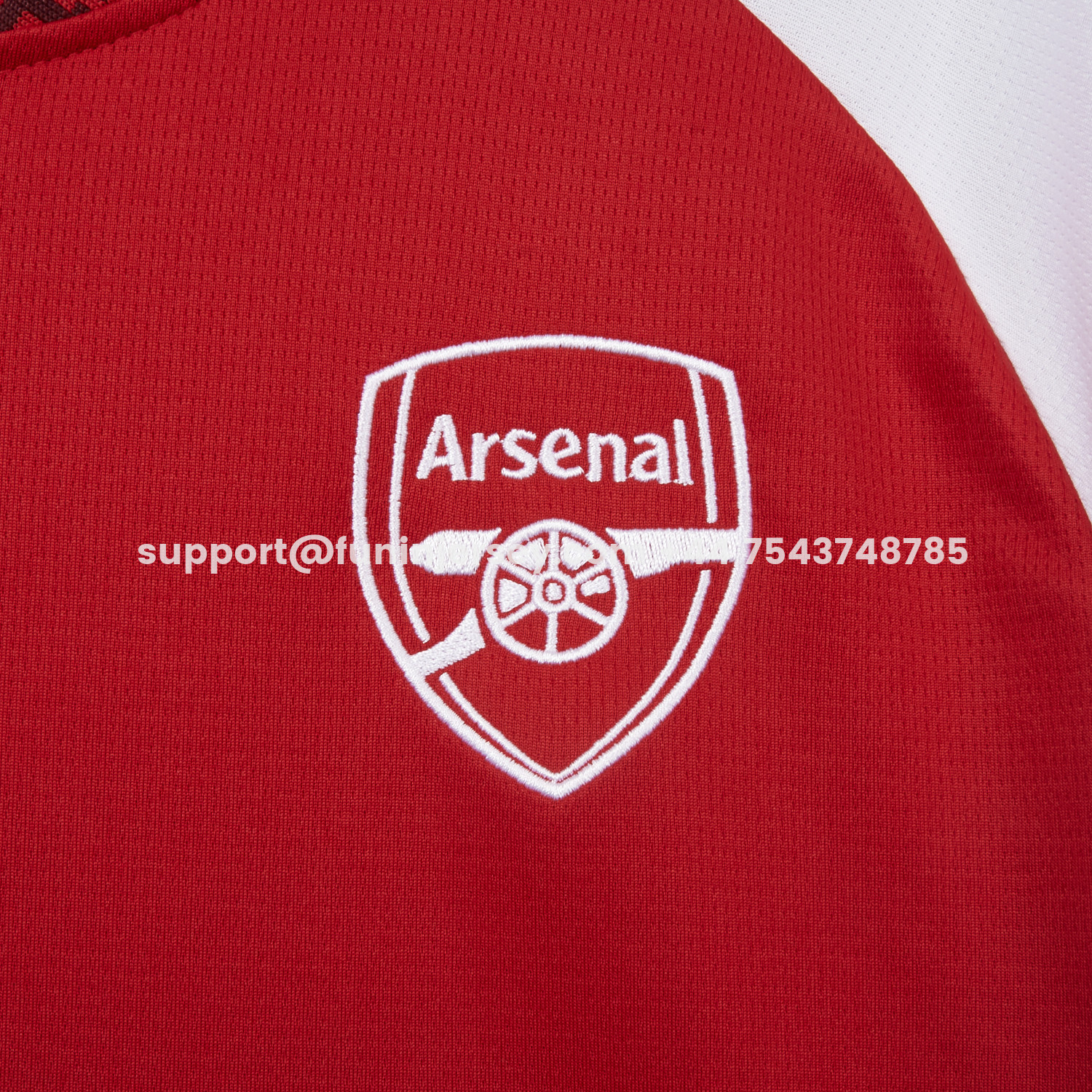 Funinjersey-【Champion 26 Font】Arsenal 26-27 Home Jersey - Fans Version