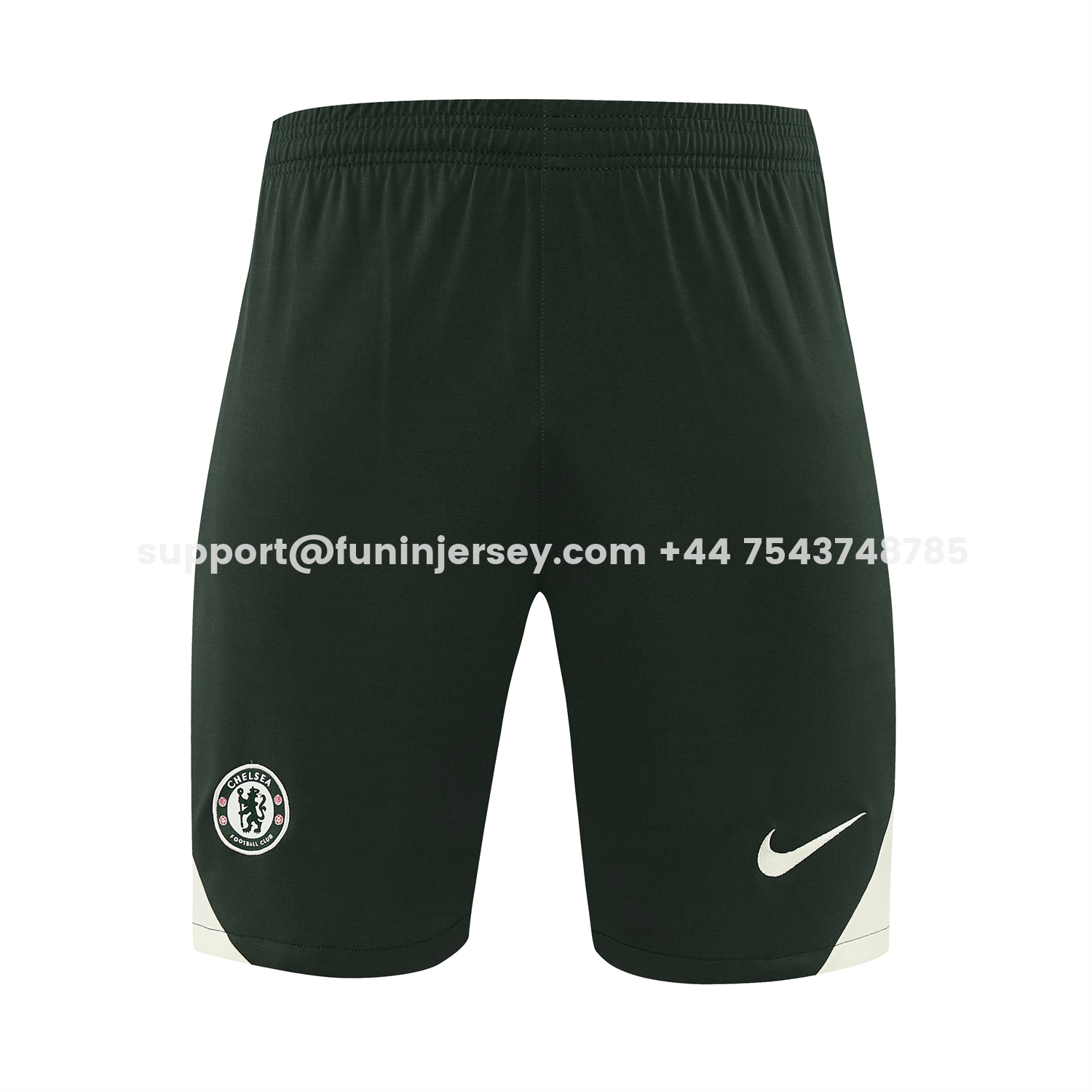 Funinjersey-C.H.E.L.S.E.A 25-26 Vest Training Set - Dark Green Top & Dark Green Pants