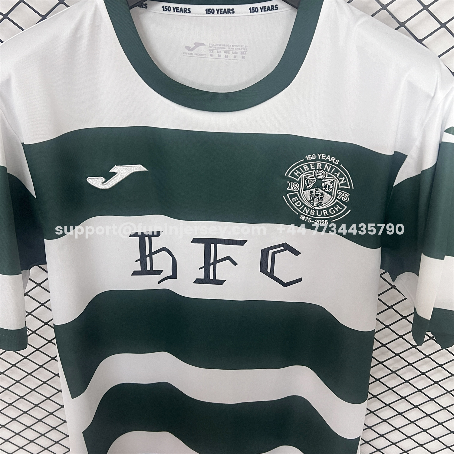Funinjersey-Hibernian 25-26 150th Anniversary Special Jersey - Fans Version