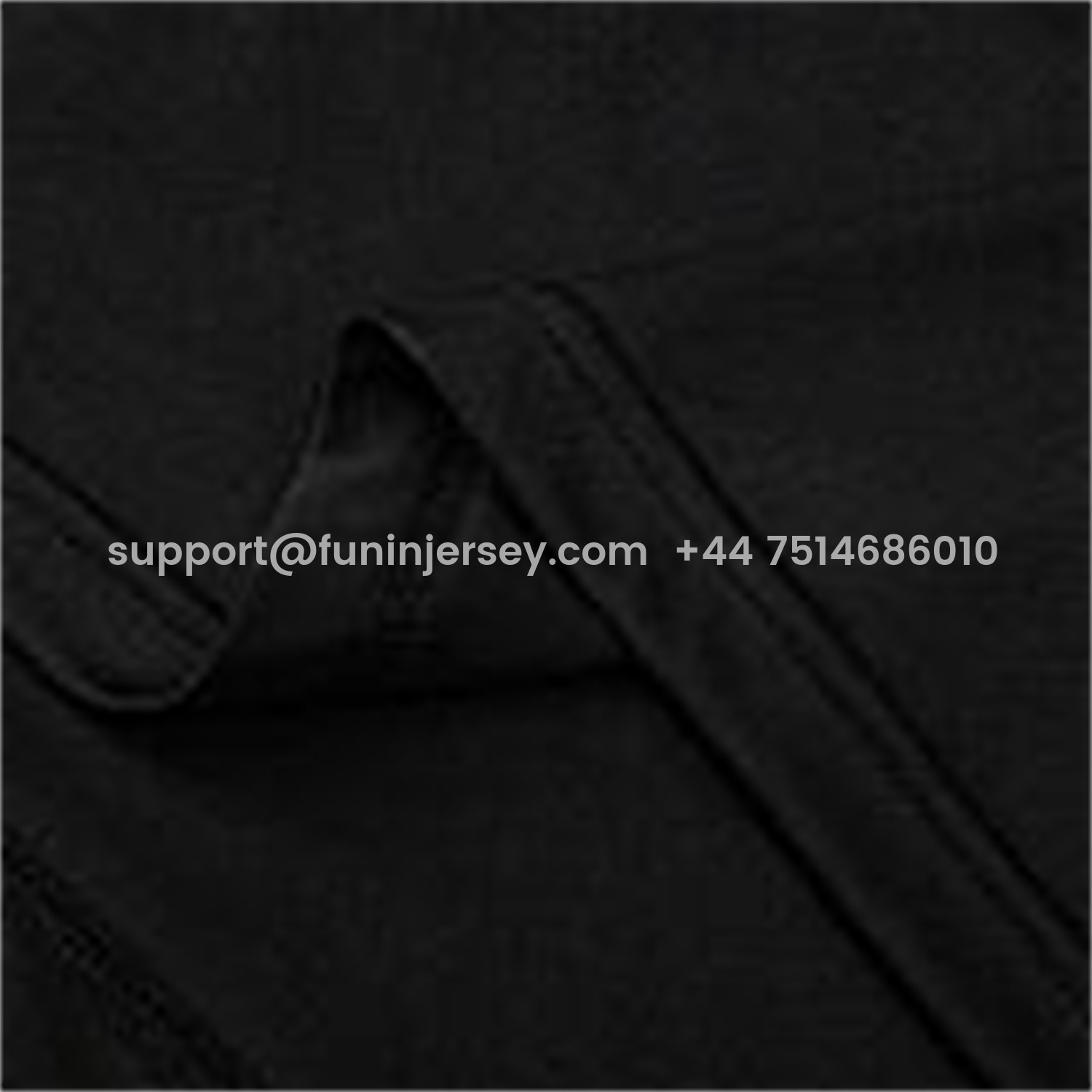 Funinjersey-INT M.A.M 25-26 Short-Sleeve Training Set - Light Grey Stripes Black Top & Black Shorts