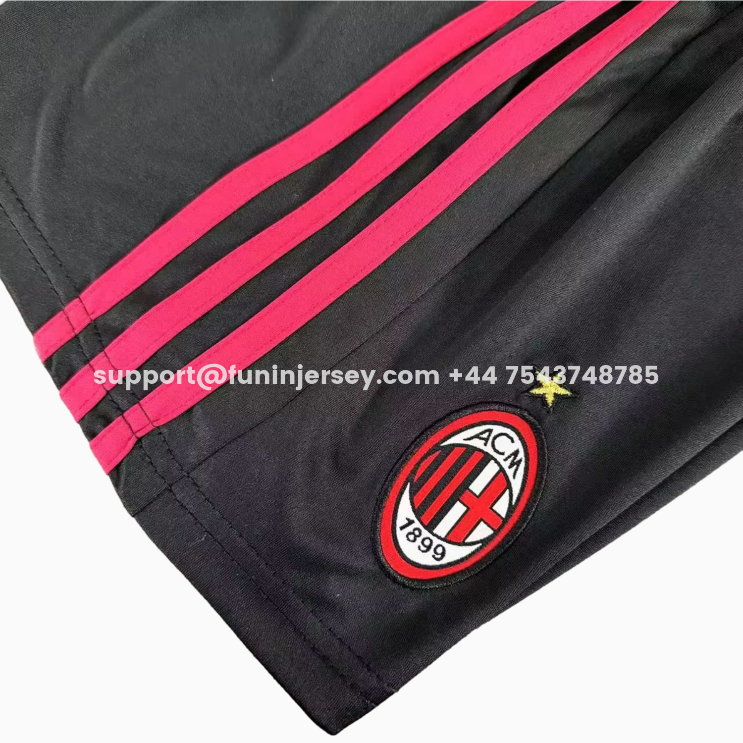 Funinjersey-Retro AC Milan 2009-10 Home Red Long Sleeves Kids Kit