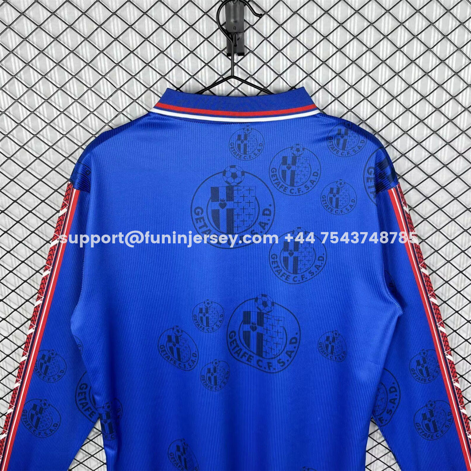 Funinjersey-Retro Getafe 1998-99 Home Long Sleeves Jersey