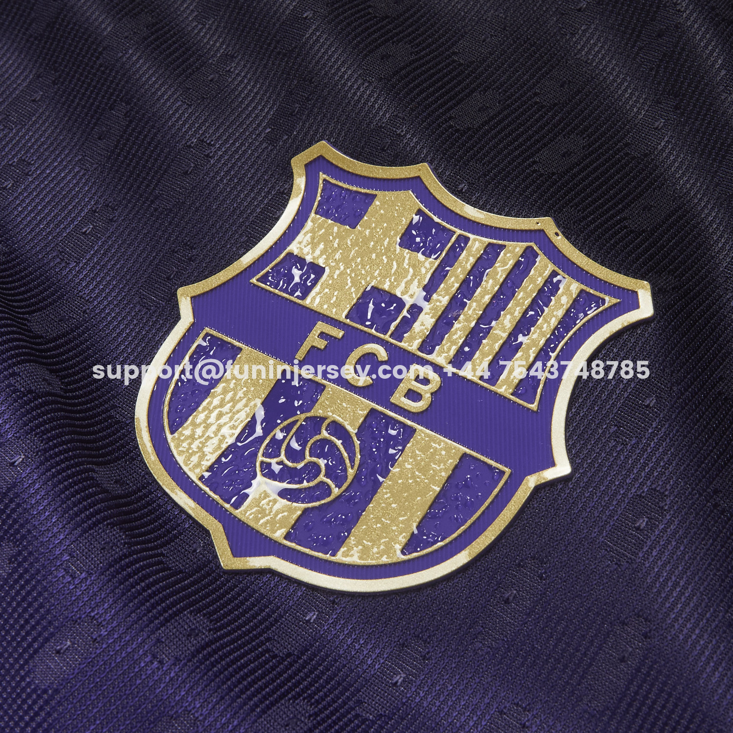 Funinjersey-Barcelona 26-27 Away Purple-Black Gradient Jersey - Player Version