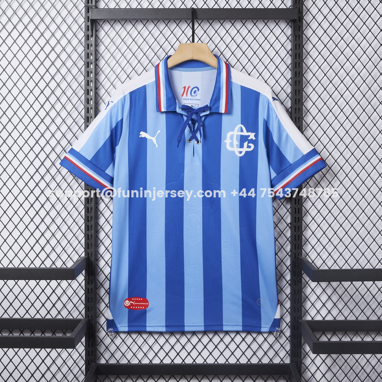 Funinjersey-Retro Chivas de Guadalajara 2016-17 110-Years Anniversary Away Jersey