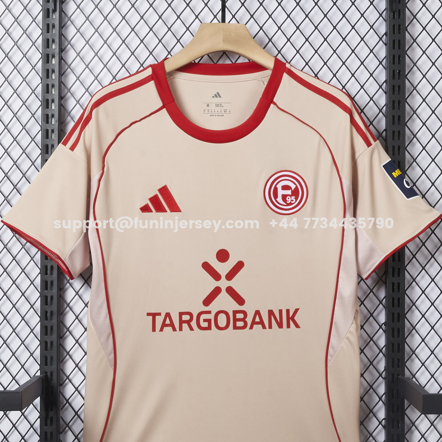 Funinjersey-Fortuna Düsseldorf 25-26 Third Jersey - Fans Version