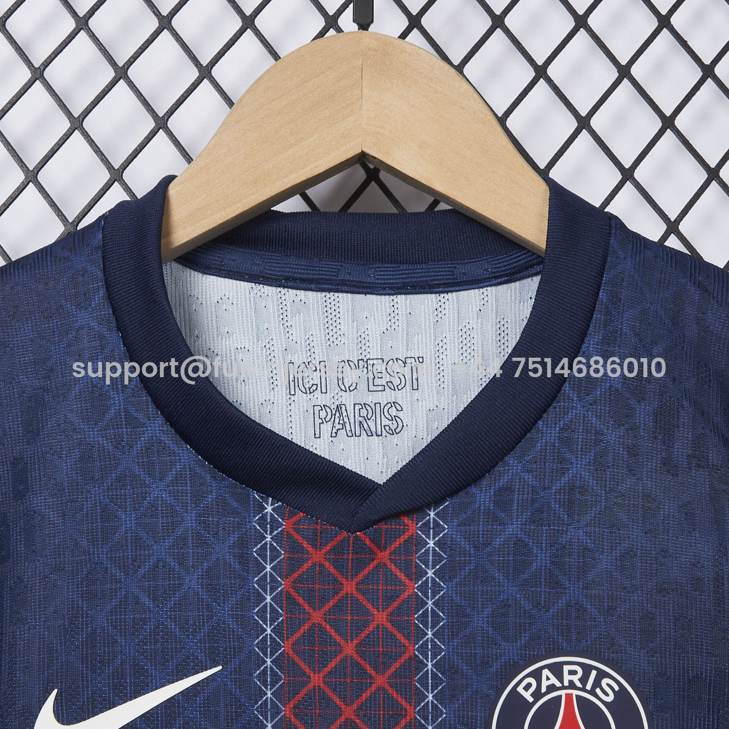 Funinjersey-Paris Saint-Germain PSG 25-26 Home Kids Kit - Player Version