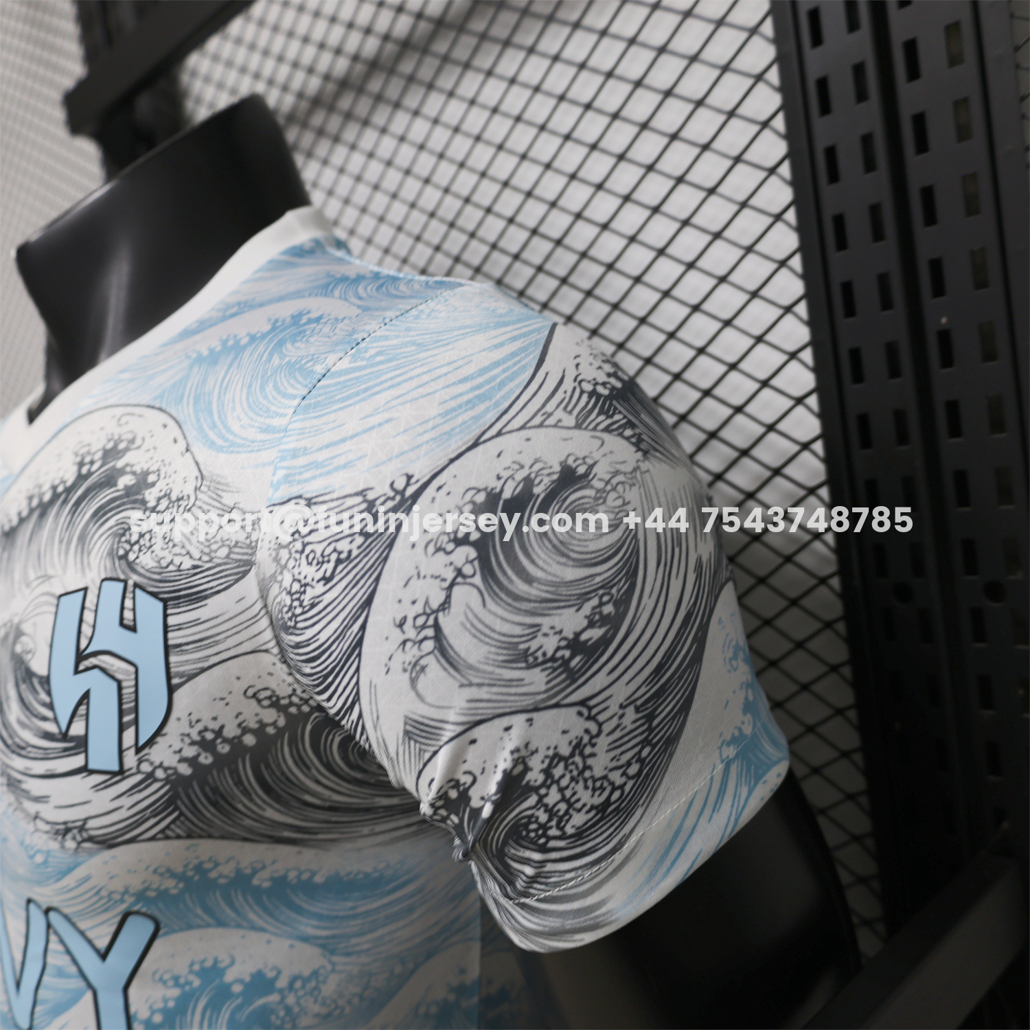 Funinjersey-Al Hilal Riyadh Crescent 25-26 Blue Grey Special Jersey - Player Version