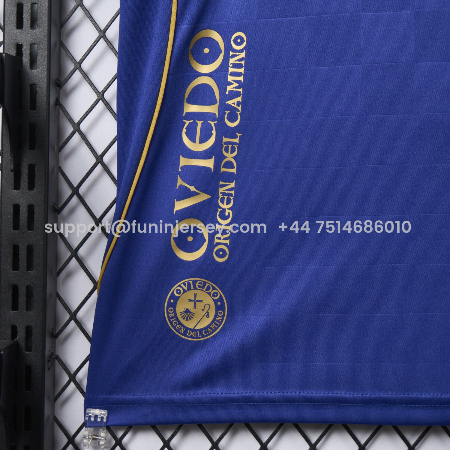 Funinjersey-Real Oviedo 25-26 Centenary Home Jersey - Fans Version